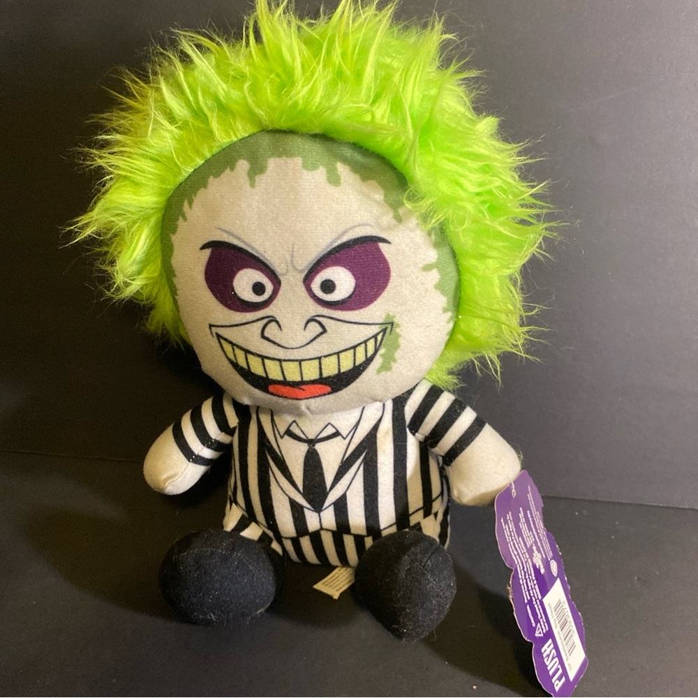 Large 10 inches  BEETLEJUICE Plush Doll Toy. Plush.‎ Horror Monsters  New